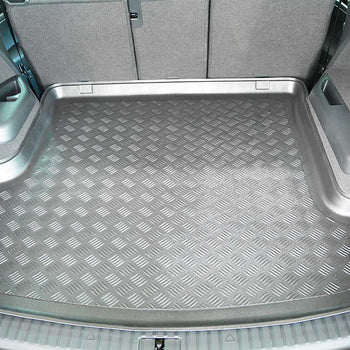 Tapis de coffre Skoda Kodiaq, carrosserie suv, fabrication 03.2017 - 10.2023, 7 places, 3e rangée abaissée | 193293BSC