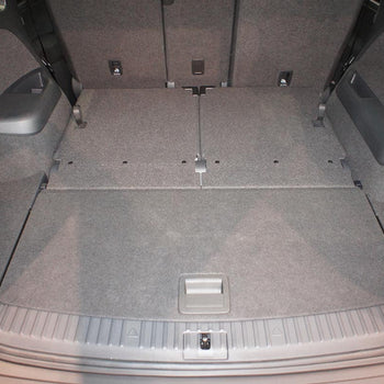 Tapis de coffre Skoda Kodiaq , carrosserie suv, fabrication 03.2017 - présent, 7 places, 3e rangée abaissée #1