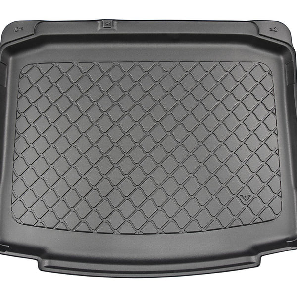 Tapis de coffre Skoda Karoq, carrosserie suv, fabrication 2017 - présent, coffre inférieur, la roue de dépannage- petite | 193296GRD