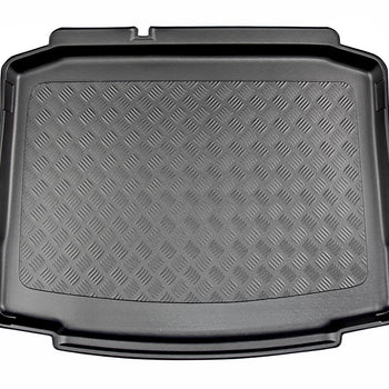 Tapis de coffre Skoda Karoq, carrosserie suv, fabrication 2017 - présent, coffre inférieur, la roue de dépannage- petite | 193296BSC