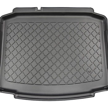 Tapis de coffre Skoda Karoq, carrosserie suv, fabrication 2017 - présent, coffre inférieur, la roue de dépannage- petite | 193296GRD