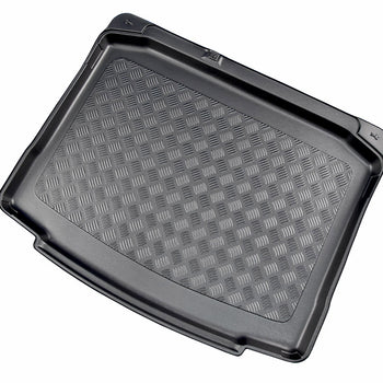 Tapis de coffre Skoda Karoq, carrosserie suv, fabrication 2017 - présent, coffre inférieur, la roue de dépannage- petite | 193296BSC