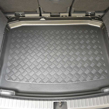 Tapis de coffre Skoda Karoq, carrosserie suv, fabrication 2017 - présent, coffre inférieur, la roue de dépannage- petite | 193296BSC