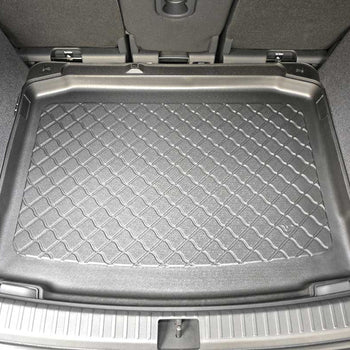 Tapis de coffre Skoda Karoq, carrosserie suv, fabrication 2017 - présent, coffre inférieur, la roue de dépannage- petite | 193296GRD