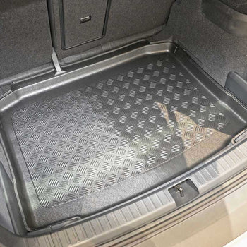 Tapis de coffre Skoda Karoq, carrosserie suv, fabrication 2017 - présent, coffre inférieur, la roue de dépannage- petite | 193296BSC