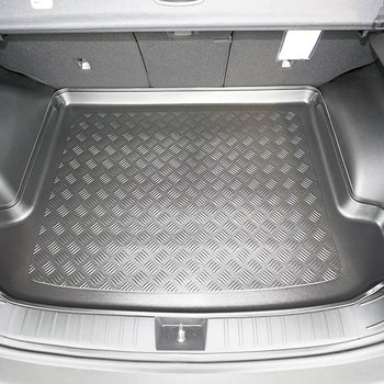 Tapis de coffre Hyundai Tucson III (NX4) PHEV, carrosserie suv, fabrication 05.2021 - présent, coffre supérieur, avec oreilles latérales amovibles pour subwoofer | 193323BSC