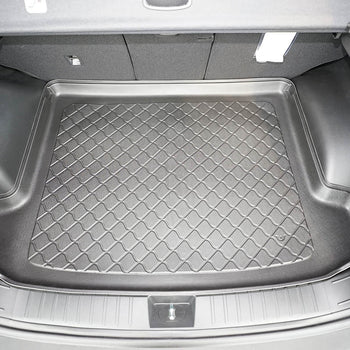 Tapis de coffre Kia Sportage V Hybrid, carrosserie suv, fabrication 04.2022 - 2025, coffre supérieur, avec oreilles latérales amovibles pour subwoofer | 193323GRD