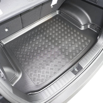 Tapis de coffre Kia Sportage V Facelift, carrosserie suv, fabrication 2025 - présent, coffre supérieur, avec oreilles latérales amovibles pour subwoofer | 193323BSC