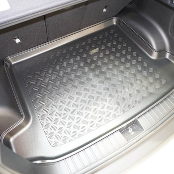 Tapis de coffre Hyundai Tucson III (NX4) PHEV, carrosserie suv, fabrication 05.2021 - présent, coffre supérieur, avec oreilles latérales amovibles pour subwoofer | 193323BSC