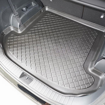 Tapis de coffre Hyundai Santa Fe IV Hybrid Facelift, carrosserie suv, fabrication 11.2020 - présent, 7 places, 3e rangée abaissée | 193326GRD
