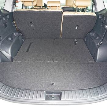 Tapis de coffre Hyundai Santa Fe IV Hybrid Facelift, carrosserie suv, fabrication 11.2020 - présent, 7 places, 3e rangée abaissée | 193326GRD