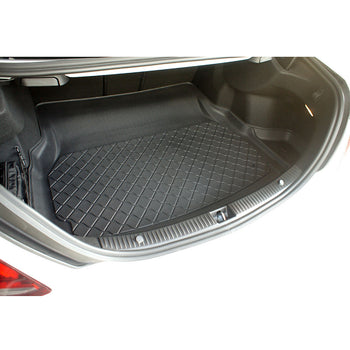 Tapis de coffre Mercedes Classe C W205, carrosserie sedán, fabrication 03.2014 - 11.2020, banquette arrière rabattables | 193343GRD