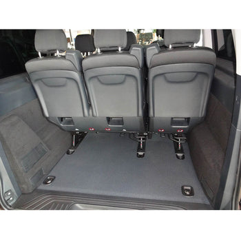 Tapis de coffre Mercedes Vito e W447, carrosserie van, fabrication 11.2020 - présent, empattement long, derriere 3e rangée de sieges | 193347GRD