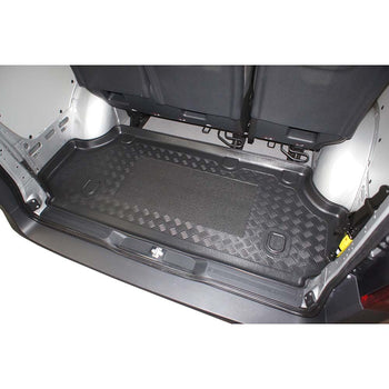 Tapis de coffre Mercedes Vito e W447, carrosserie van, fabrication 11.2020 - présent, version longue, empattement long, derriere 3e rangée de sieges | 193353