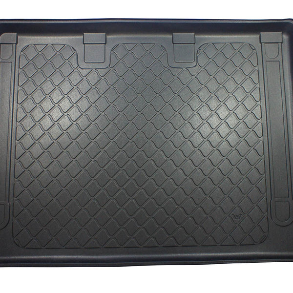 Tapis de coffre Mercedes Vito e W447, carrosserie van, fabrication 11.2020 - présent, empattement extra long, derriere 3e rangée de sieges | 193359GRD