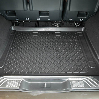 Tapis de coffre Mercedes Vito e W447, carrosserie van, fabrication 11.2020 - présent, empattement extra long, derriere 3e rangée de sieges | 193359GRD
