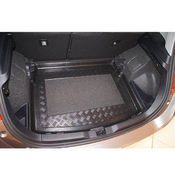 Tapis de coffre Toyota Auris II Hybrid, carrosserie berline, fabrication 07.2013 - 12.2018, coffre inférieur et supérieur | 193370
