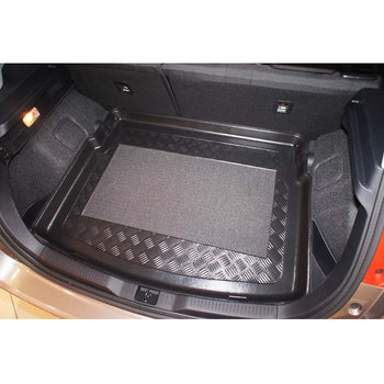 Tapis de coffre Toyota Auris II Hybrid, carrosserie berline, fabrication 07.2013 - 12.2018, coffre inférieur et supérieur | 193370