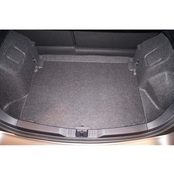 Tapis de coffre Toyota Auris II Hybrid, carrosserie berline, fabrication 07.2013 - 12.2018, sans plancher double du coffre | 193371