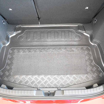 Tapis de coffre Toyota Corolla XII E210, carrosserie berline, fabrication 02.2019 - présent, coffre inférieur | 193386