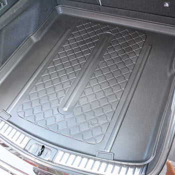 Tapis de coffre Toyota Corolla XII Hybrid, carrosserie break, fabrication 03.2019 - présent, coffre supérieur, plancher de coffre plat | 193388GRD