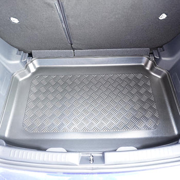 Tapis de coffre Toyota Yaris IV Hybrid, carrosserie berline, fabrication 09.2020 - présent, coffre inférieur, sans plancher double du coffre | 193392BSC
