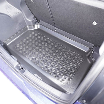 Tapis de coffre Toyota Yaris IV Hybrid, carrosserie berline, fabrication 09.2020 - présent, coffre inférieur, sans plancher double du coffre | 193392BSC