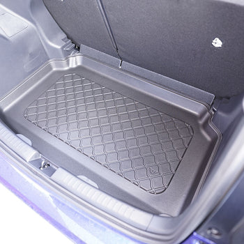 Tapis de coffre Mazda 2 Hybrid, carrosserie berline, fabrication 2022 - présent, coffre inférieur, sans plancher double du coffre | 193392GRD