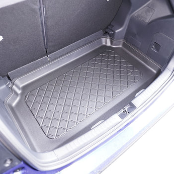 Tapis de coffre Mazda 2 Hybrid, carrosserie berline, fabrication 2022 - présent, coffre inférieur, sans plancher double du coffre | 193392GRD