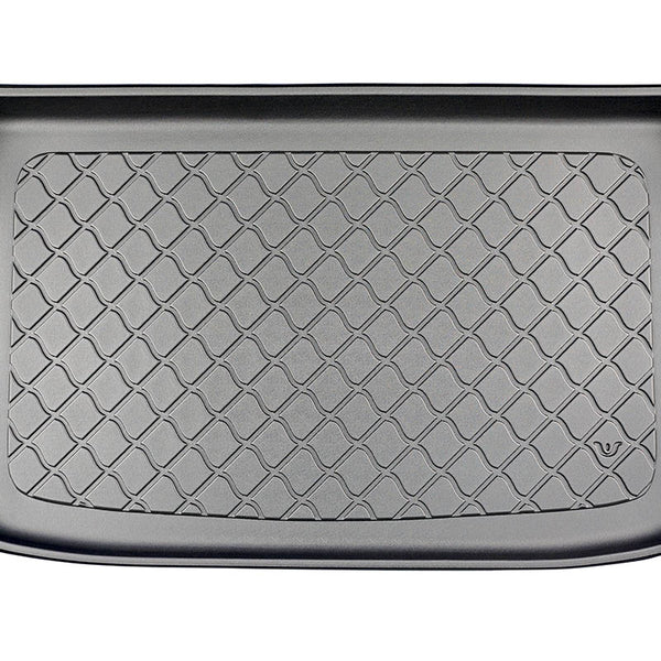 Tapis de coffre Toyota Yaris IV Hybrid, carrosserie berline, fabrication 09.2020 - présent, coffre supérieur, avec plancher double du coffre | 193393GRD