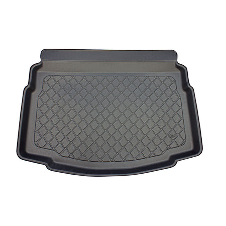 Tapis de coffre Volkswagen Golf 7, carrosserie berline, fabrication 10.2012 - 12.2019, la roue de dépannage- petite / kit de réparation, coffre inférieur et supérieur | 193400GRD