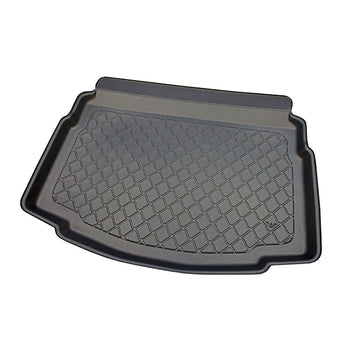Tapis de coffre Volkswagen Golf 7, carrosserie berline, fabrication 10.2012 - 12.2019, la roue de dépannage- petite / kit de réparation, coffre inférieur et supérieur | 193400GRD