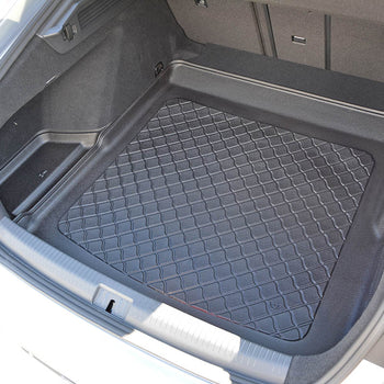 Tapis de coffre Volkswagen Arteon, carrosserie sedán, fabrication 06.2017 - présent, kit de réparation, sans roue de secours, avec cavité gauche amovible | 193419GRD