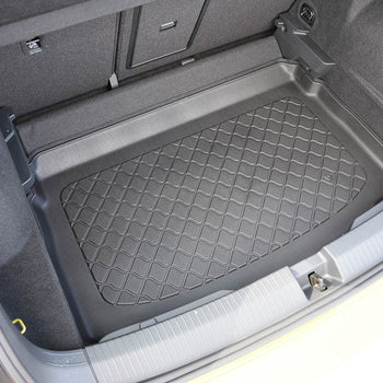 Tapis de coffre Volkswagen T-Roc, carrosserie suv, fabrication 12.2017 - présent, coffre inférieur | 193424GRD