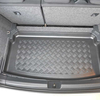 Tapis de coffre Volkswagen Polo VI, carrosserie berline, fabrication 10.2017 - présent, coffre inférieur | 193426BSC