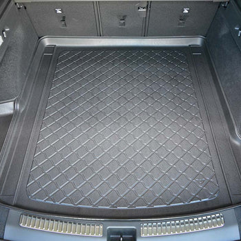 Tapis de coffre Opel Insignia B, carrosserie break, fabrication 07.2017 - présent, inclusivement pour modèles avec système des rails de fixation | 193436GRD