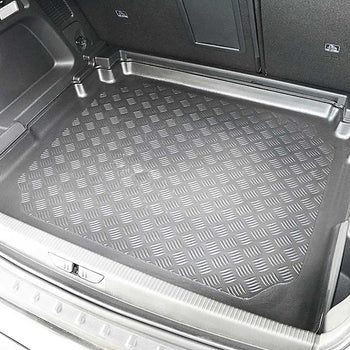 Tapis de coffre Peugeot 3008 II, carrosserie suv, fabrication 11.2016 - 11.2023, coffre inférieur, sans plancher de voiture réglable en hauteur, ne correspond pas au hybrid | 193439BSC