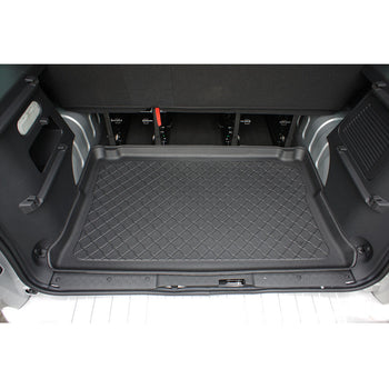 Tapis de coffre Opel Vivaro B, carrosserie van, fabrication 09.2014 - 02.2019, empattement court, derriere 3e rangée de sieges | 193468GRD