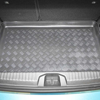 Tapis de coffre Mitsubishi Colt VII, carrosserie berline, fabrication 10.2023 - présent, coffre inférieur, sans plancher double du coffre | 193478BSC