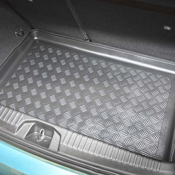 Tapis de coffre Mitsubishi Colt VII, carrosserie berline, fabrication 10.2023 - présent, coffre inférieur, sans plancher double du coffre | 193478BSC