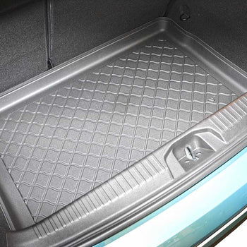 Tapis de coffre Mitsubishi Colt VII, carrosserie berline, fabrication 10.2023 - présent, coffre inférieur, sans plancher double du coffre | 193478GRD