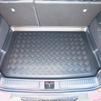 Tapis de coffre Renault Captur II E-Tech Full Hybrid Facelift, carrosserie suv, fabrication 07.2024 - présent, coffre supérieur, plancher variable en la position la plus haute | 193487BSC
