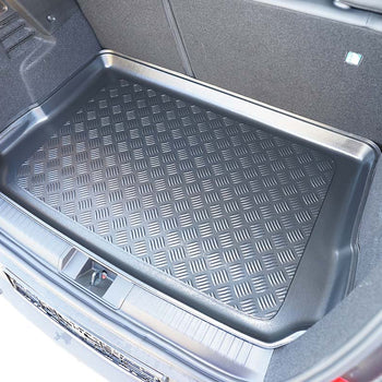 Tapis de coffre Renault Captur II E-Tech Full Hybrid, carrosserie suv, fabrication 08.2022 - présent, coffre supérieur, plancher variable en la position la plus haute | 193487BSC