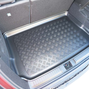 Tapis de coffre Renault Captur II E-Tech Full Hybrid Facelift, carrosserie suv, fabrication 07.2024 - présent, coffre supérieur, plancher variable en la position la plus haute | 193487BSC