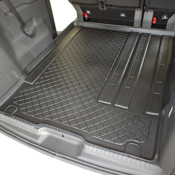 Tapis de coffre Opel Zafira Life, carrosserie van, fabrication 03.2019 - présent, empattement l2 moyen, derriere 2e rangée de sieges (sièges avant coulissantes) | 193515GRD