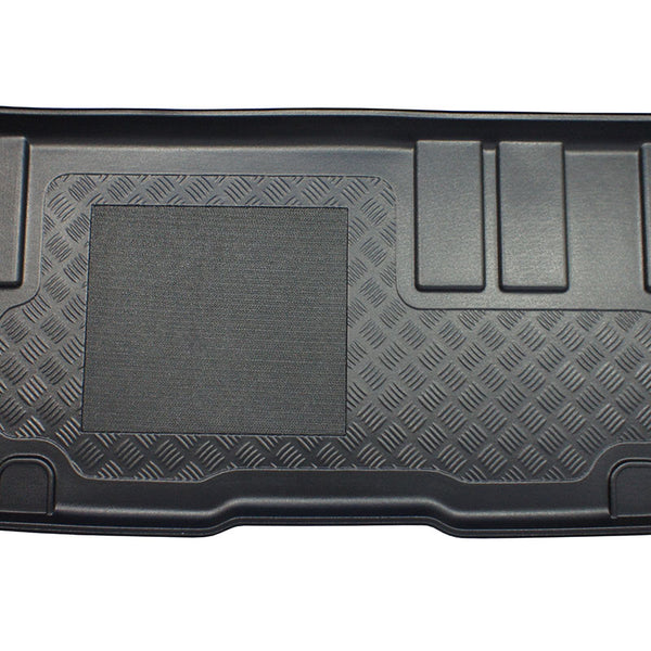 Tapis de coffre Peugeot e-Traveller, carrosserie van, fabrication 01.2016 - présent, empattement moyen l2, derriere 3e rangée de sieges | 193516