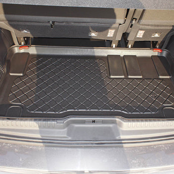 Tapis de coffre Citroen Jumpy III SpaceTourer, carrosserie van, fabrication 01.2016 - présent, empattement moyen l2, derriere 3e rangée de sieges | 193516GRD