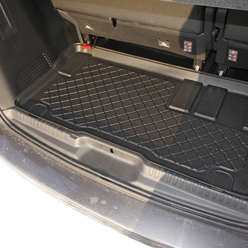Tapis de coffre Fiat Scudo E-, carrosserie van, fabrication 12.2021 - présent, empattement l2, derriere 3e rangée de sieges | 193516GRD