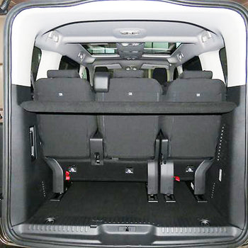 Tapis de coffre Citroen Spacetourer e-, carrosserie van, fabrication 03.2019 - présent, empattement moyen l2, derriere 3e rangée de sieges | 193516