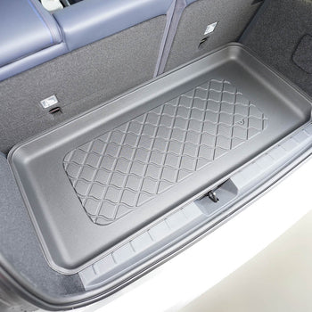 Tapis de coffre Mini Cooper J01 EV, carrosserie berline, fabrication 2024 - présent, coffre supérieur, plancher variable en la position la plus haute | 193559GRD